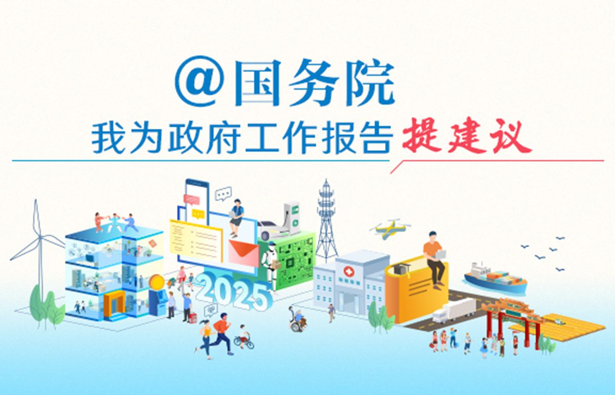 我為政府工作報告提建議